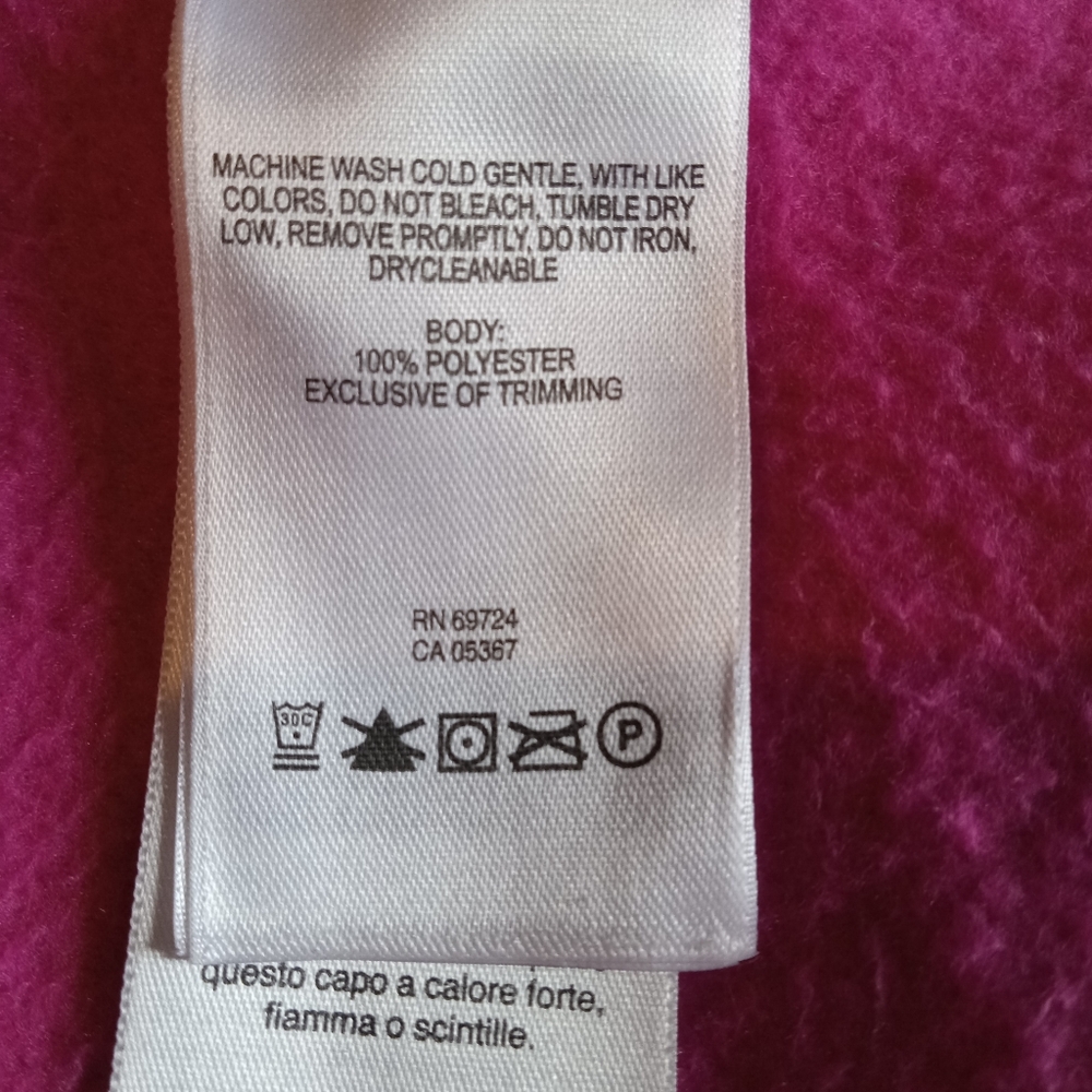 Columbia Women's Large Pink Fleece Vest              FF260 - Picture 3 of 7
